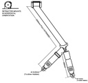 3 Point Rear Inertia Seatbelt (Parcel-Shelf Mount) BLACK
