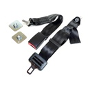 Static Lap Belt / 390mm Web Buckle/90° Plates (MXC5495)