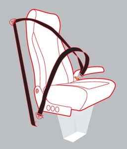 Passenger & Commercial Transport / 3 Point Seat Belts - Driver Seats