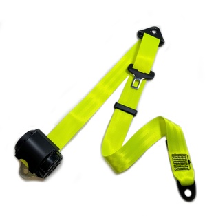 3pt Front Auto Seat belt (CV) Long End - YELLOW