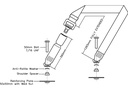 Static Lap Belt / 390mm Web Buckle/90° Plates (MXC5495)