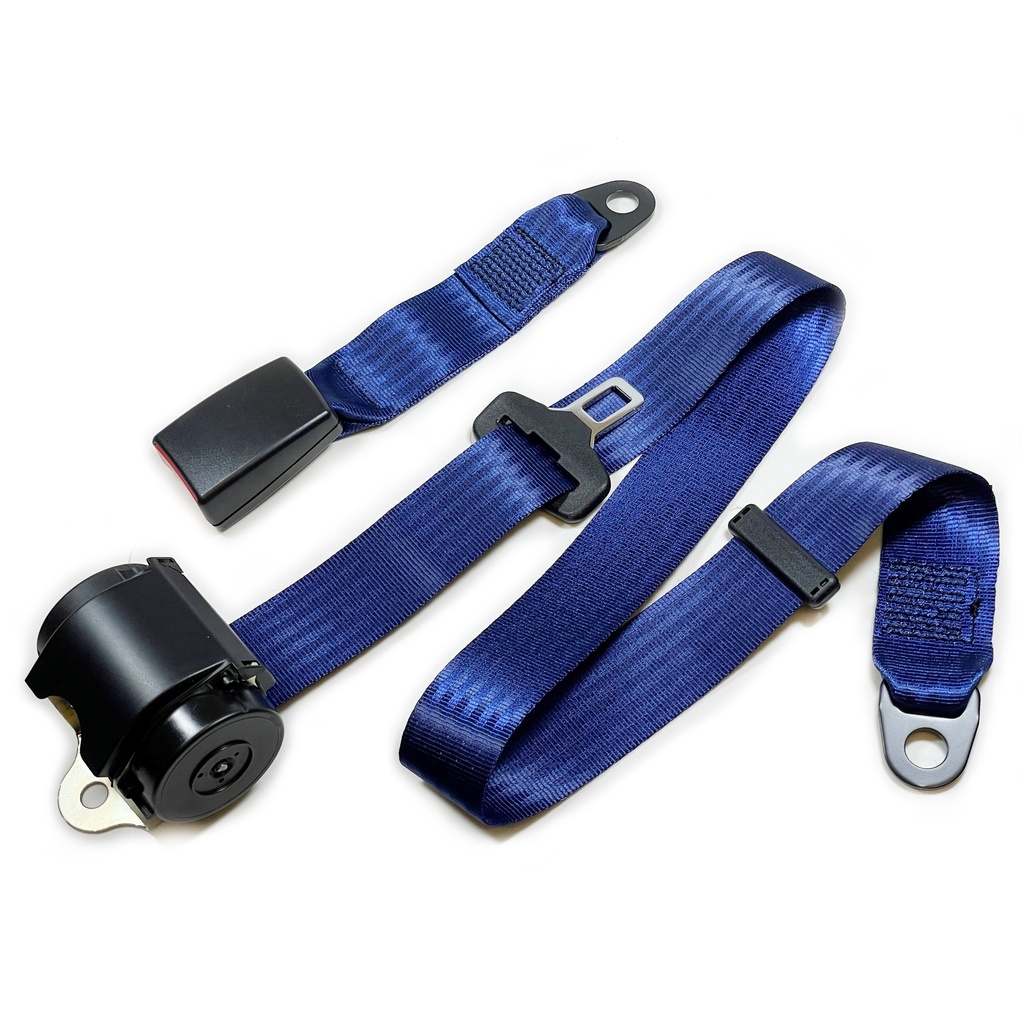 3 Point Rear Inertia Seatbelt (Parcel-Shelf Mount) BLACK