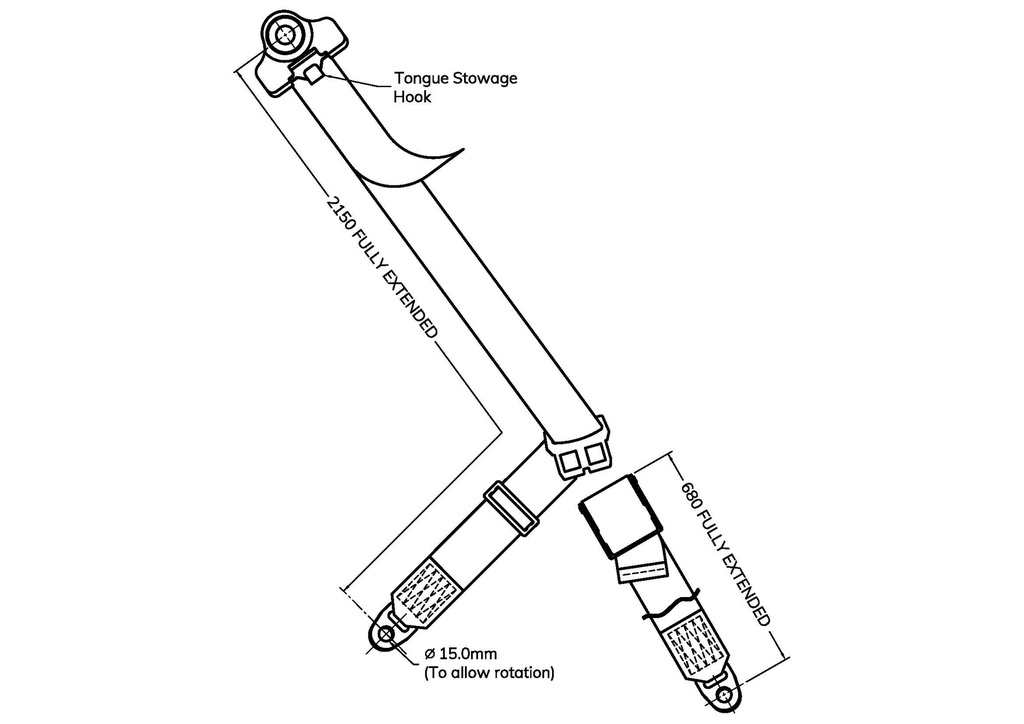3point Static Lap & Diagonal Belt - Classic - Bolt Down
