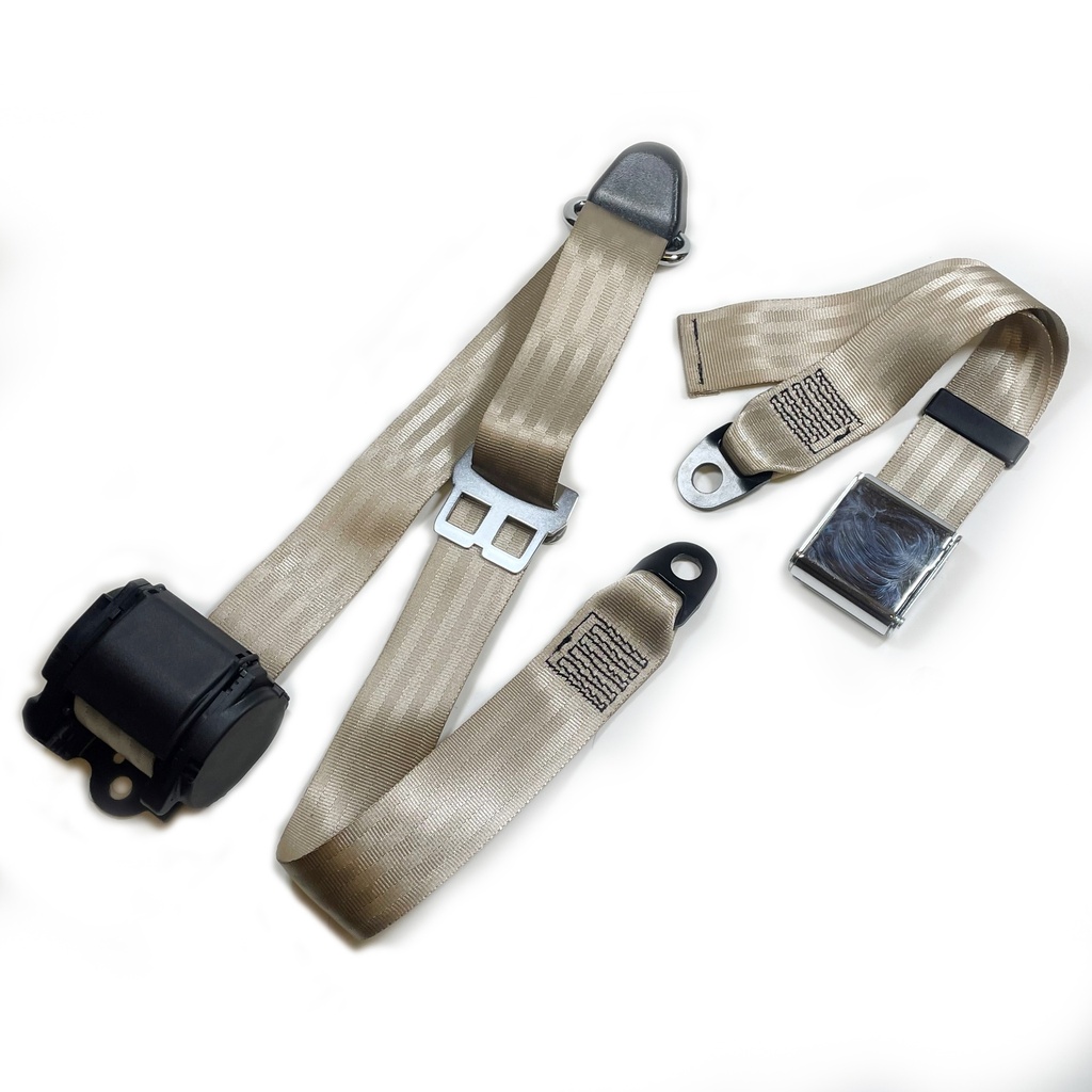 3pt Auto Belt 90-90 Period Style BLACK