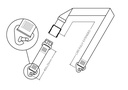 2 point Static Lap Belt - Pre 1973 Classic - Snap-Hook