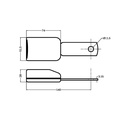 K12 Buckle - 133mm Blade (Ø11.2mm Mounting Hole)