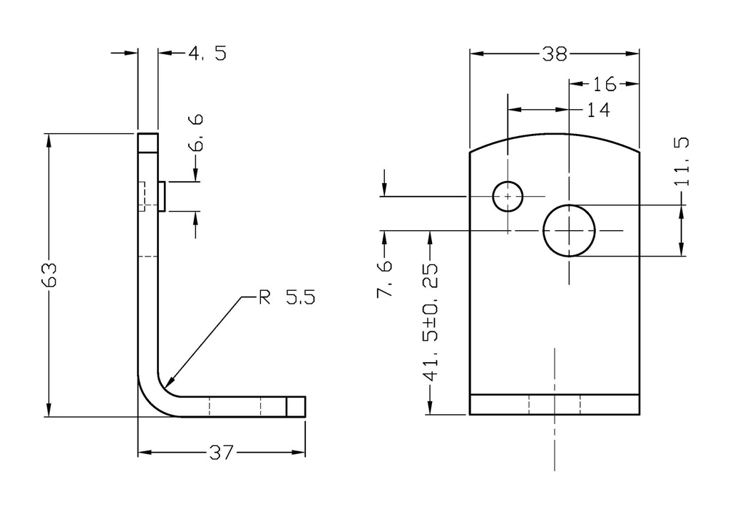 Right Angle Bracket - Large