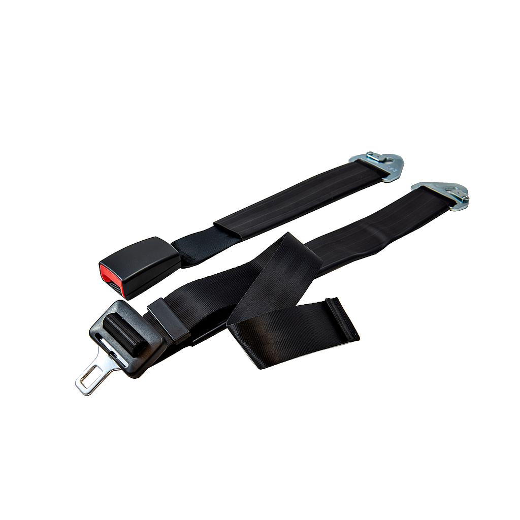[72E1-013-00A] 2 point Rear Static Lap Belt (MXC5497 / BTR 5782)