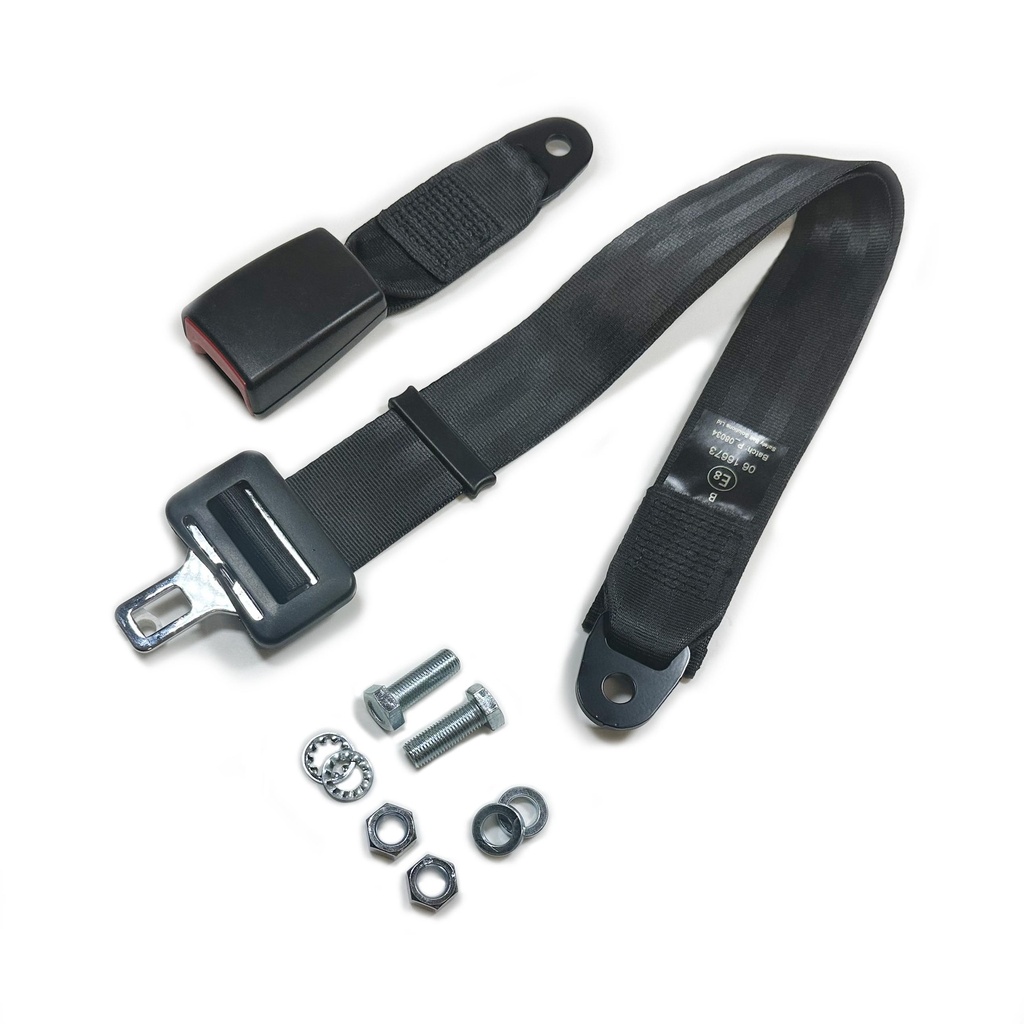 [72e1-005-00A] 2pt Static Lap Belt with 190mm Webbing Buckle