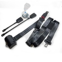 Wheelchair Occupant Seatbelt - Detachable Upper Point