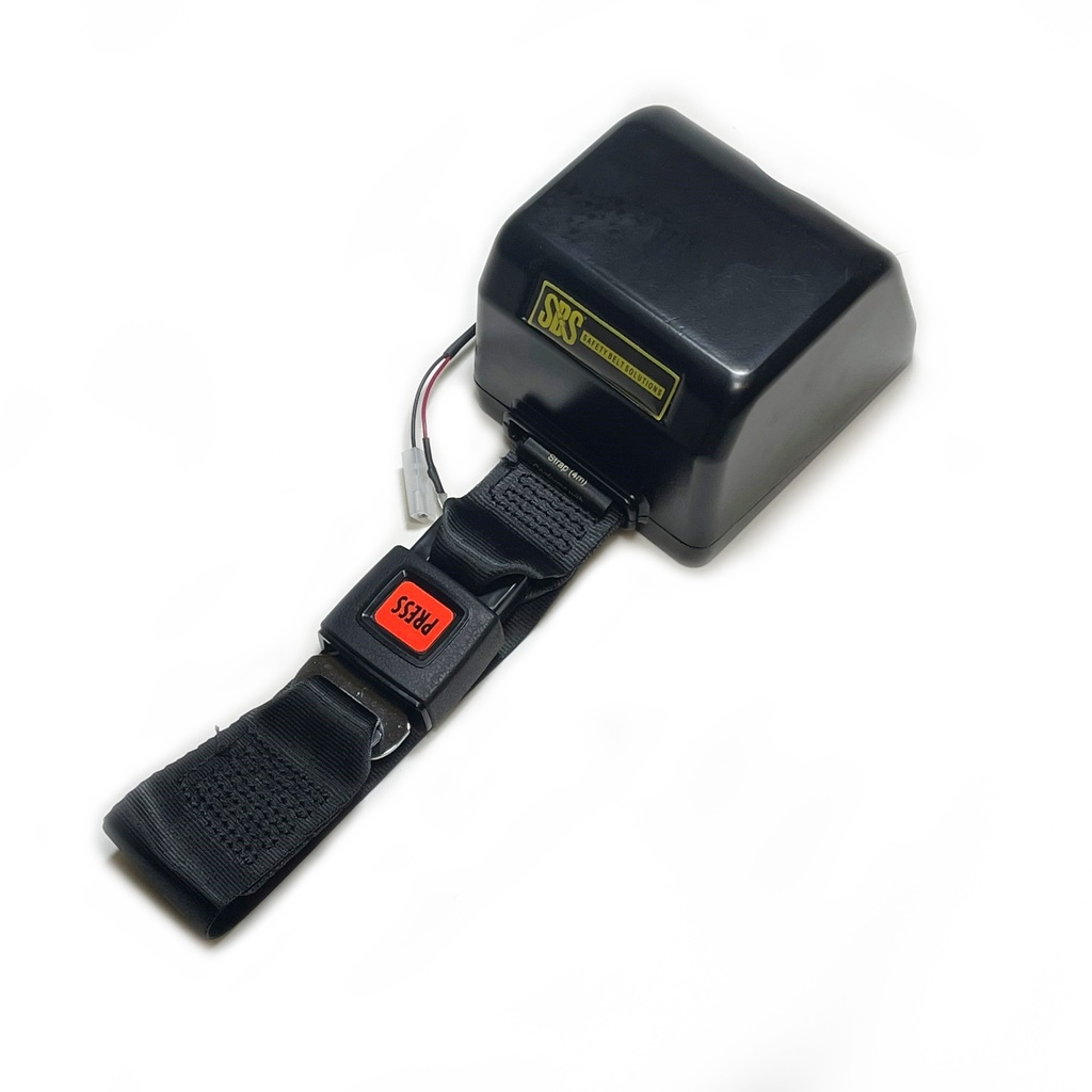 [9001-113-00A] Wheelchair 12 Volt Front Tie-Down (XL) BUCKLE & TONGUE