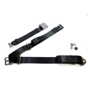 3pt Static Lap & Diagonal Belt - Classic (Bow-Shackle) BLACK