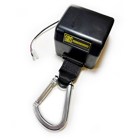 [9001-117-00A] Wheelchair 12 Volt Front Tie-Down (XL) Karabiner