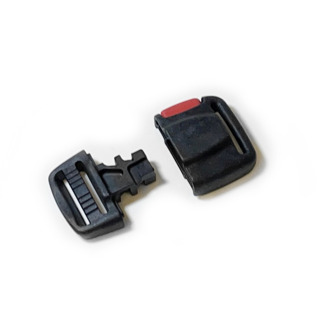 [64 1164 00] ITW Nexus Plastic Buckle 40mm Black SS440 Plus (High Strength)