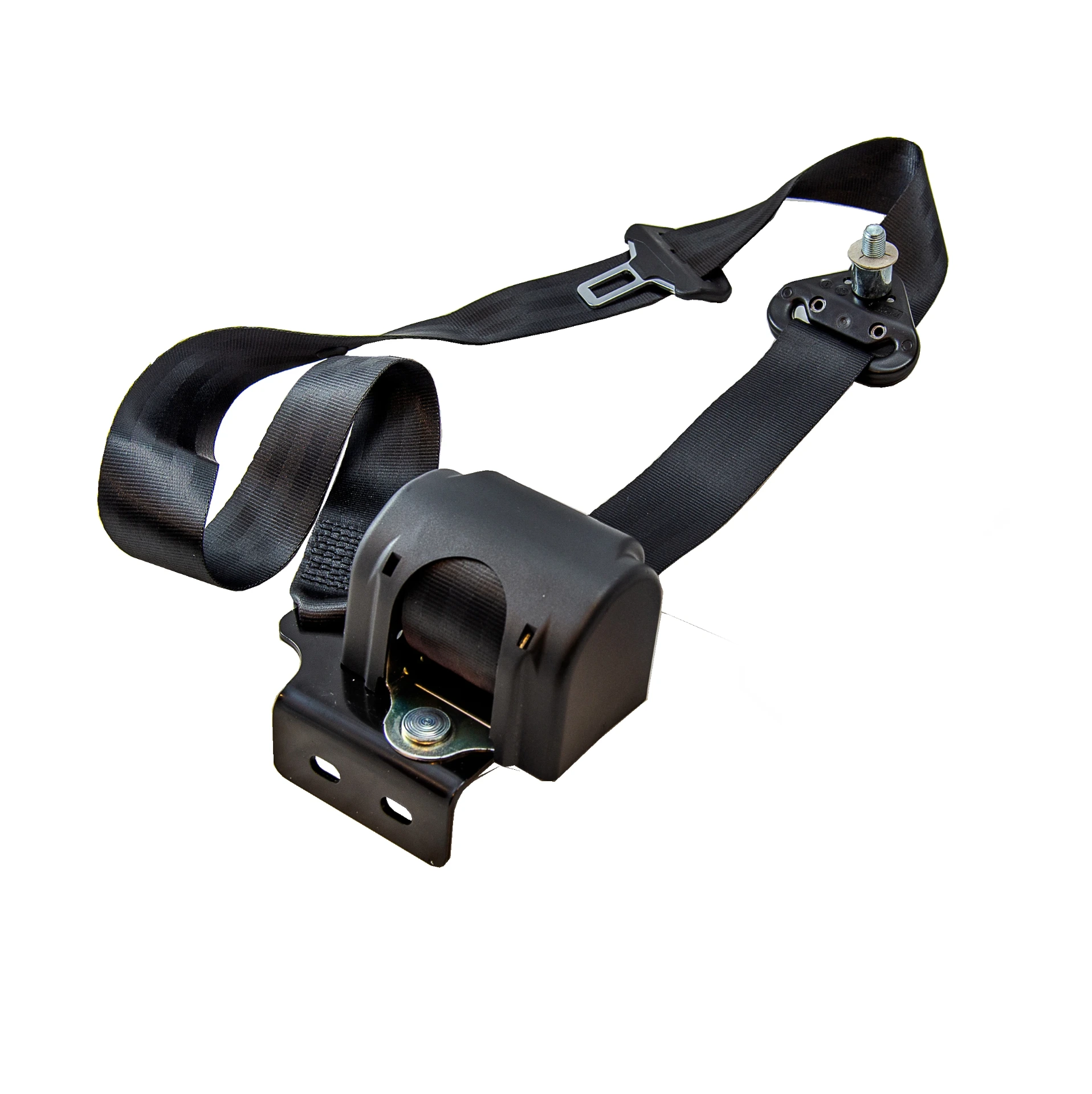 [73e2-031-00B] 3 point Front Seat Belt Land-Rover 2 Door (L/H) BLACK