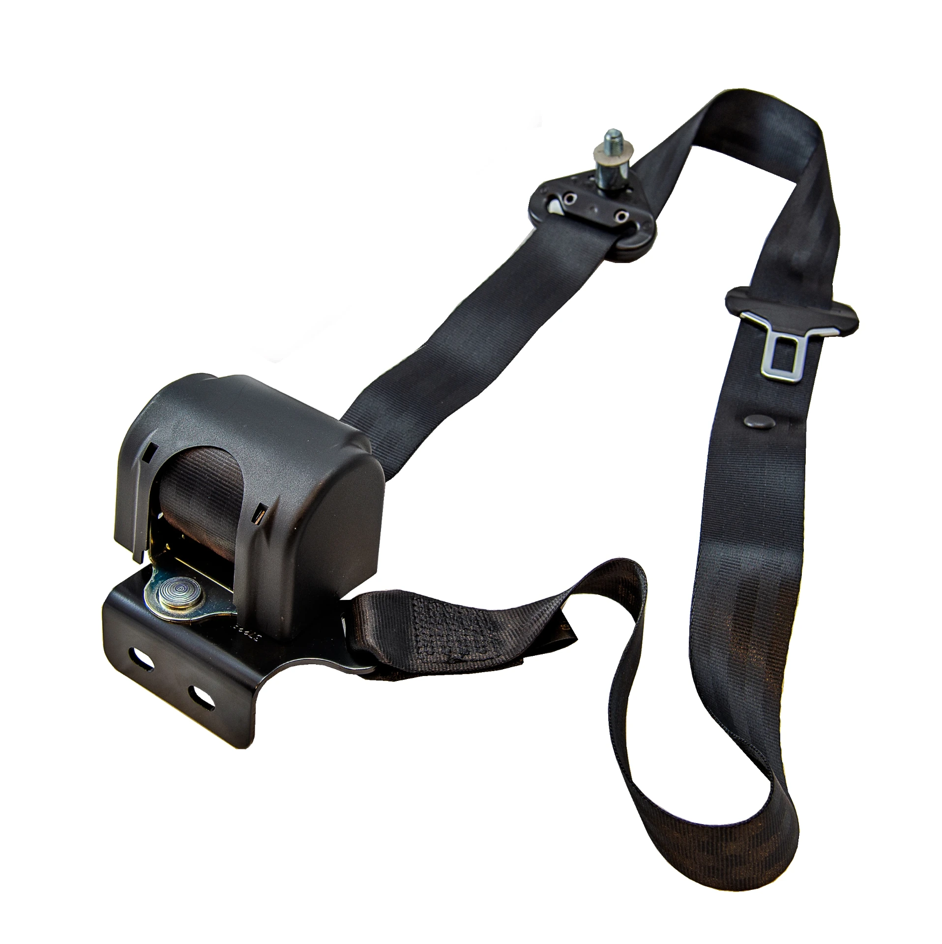 [73E2-030-00B] 3 point Front Seat Belt Land-Rover 2 Door (R/H) BLACK