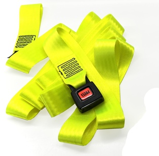 Wheelchair Winch Strap - 3.5 metre YELLOW