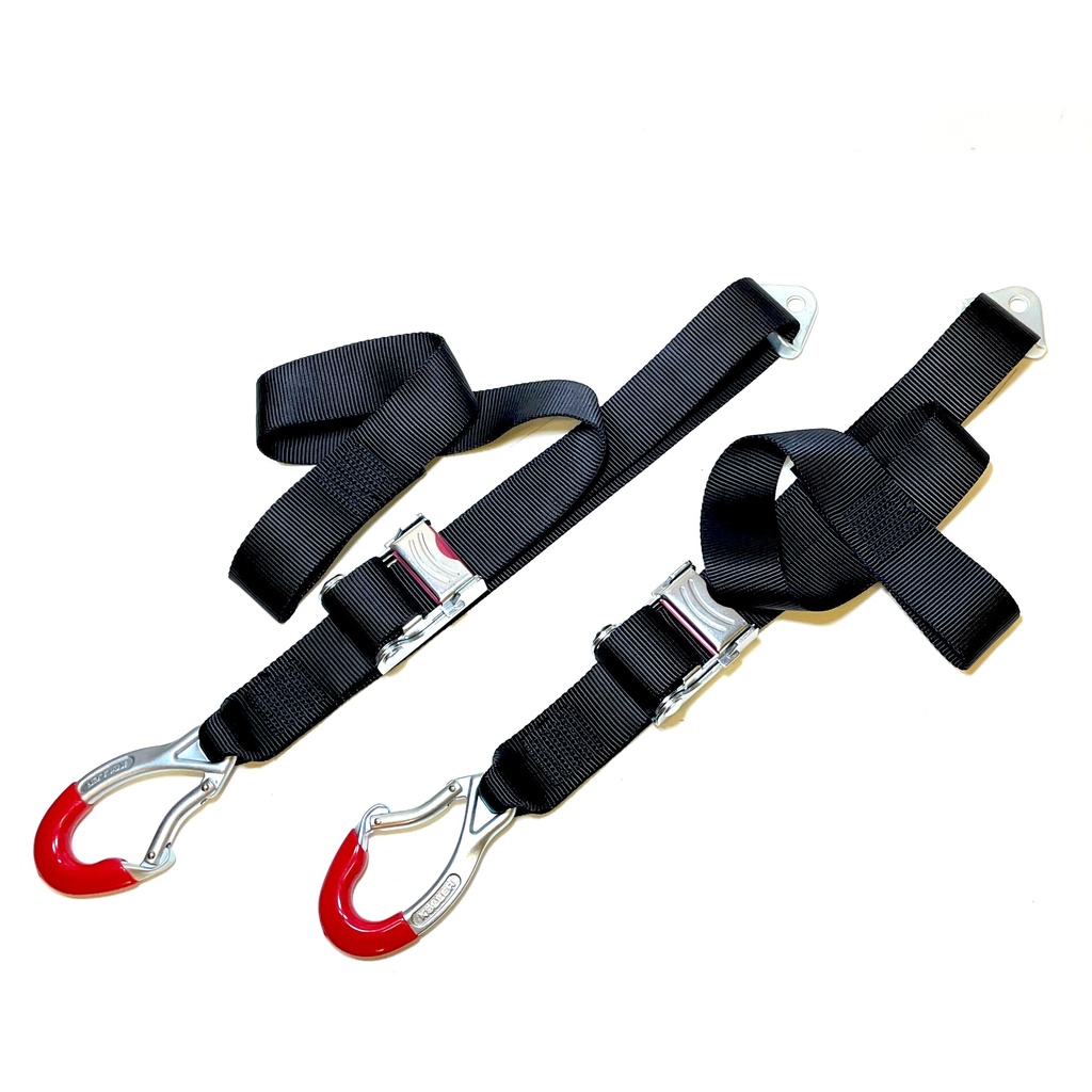 Rear Tension Strap kit, Karabiner Attachment (HeavyDuty) Beltup Safety