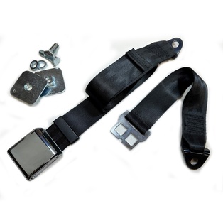 Classic Static Lap Belt with 90° Anchor Plates